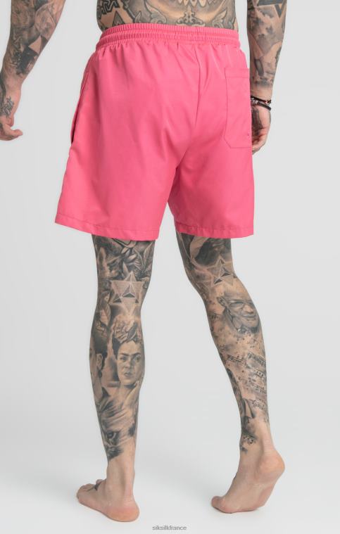 Hommes vêtements 6B8NV616 SikSilk short de bain rose