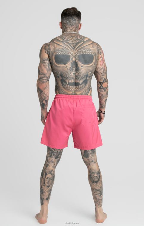 Hommes vêtements 6B8NV616 SikSilk short de bain rose