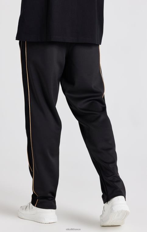 Hommes vêtements 6B8NV522 SikSilk pantalon de survêtement coupe ample à écusson noir
