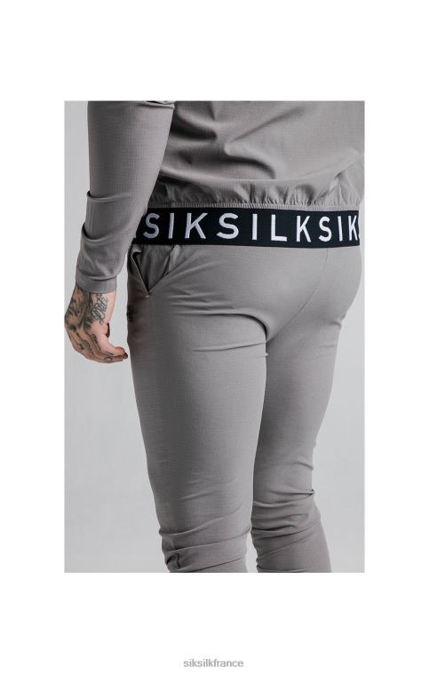 Hommes vêtements 6B8NV527 SikSilk pantalon de survêtement agility poly ripstop - gris