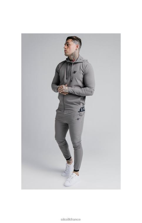 Hommes vêtements 6B8NV527 SikSilk pantalon de survêtement agility poly ripstop - gris