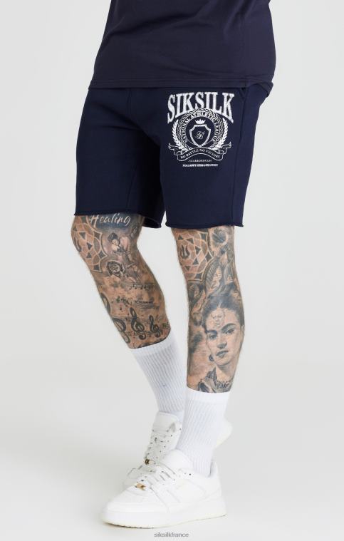 Hommes vêtements 6B8NV592 SikSilk short de vol marine