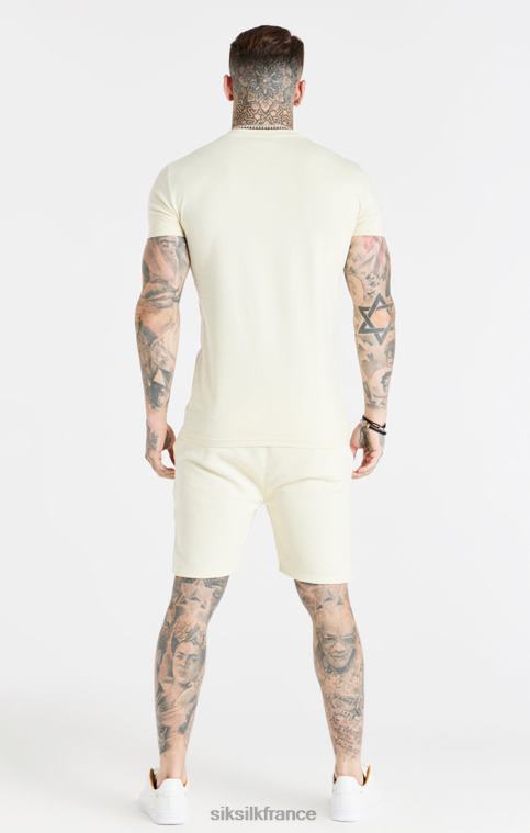Hommes vêtements 6B8NV613 SikSilk short habillé écru