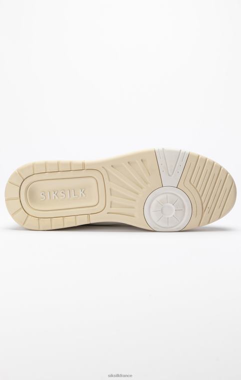 Hommes chaussure 6B8NV13 SikSilk baskets basses écrues