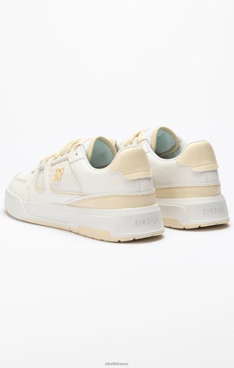 Hommes chaussure 6B8NV13 SikSilk baskets basses écrues