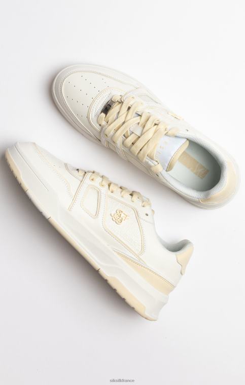 Hommes chaussure 6B8NV13 SikSilk baskets basses écrues