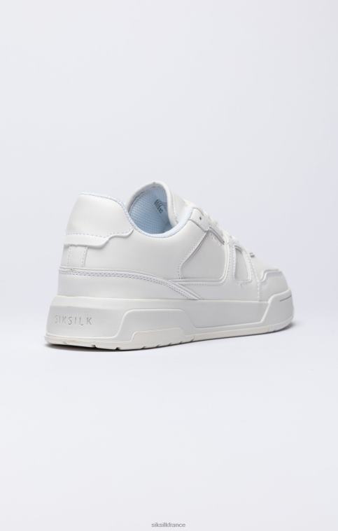Hommes chaussure 6B8NV14 SikSilk basket basse blanche