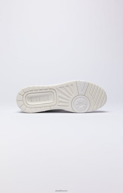 Hommes chaussure 6B8NV14 SikSilk basket basse blanche