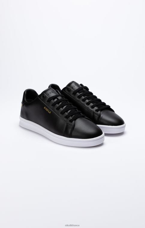 Hommes chaussure 6B8NV17 SikSilk baskets décontractées basses noires