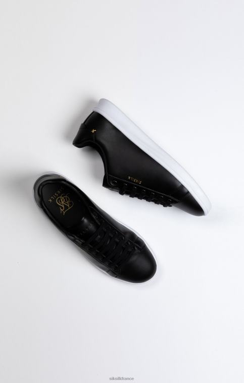 Hommes chaussure 6B8NV17 SikSilk baskets décontractées basses noires