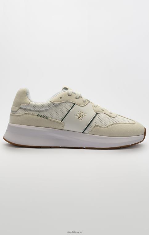 Hommes chaussure 6B8NV1 SikSilk baskets wira racer écru