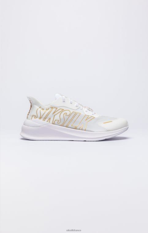 Hommes chaussure 6B8NV20 SikSilk baskets de course mako performance blanches