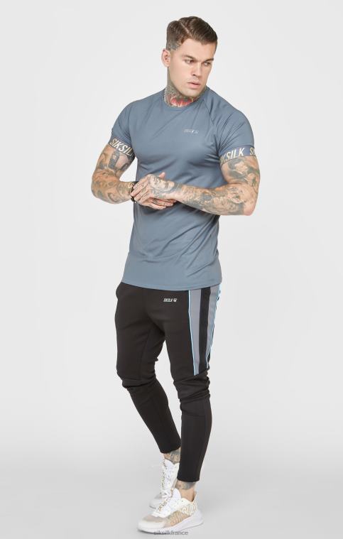 Hommes vêtements 6B8NV365 SikSilk t-shirt technique sport anthracite