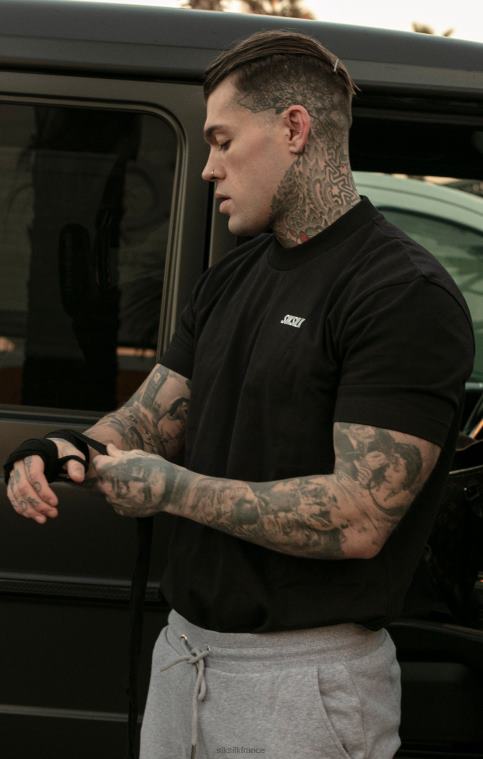 Hommes vêtements 6B8NV401 SikSilk t-shirt de l'académie en édition limitée