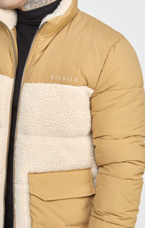 Hommes vêtements 6B8NV474 SikSilk veste à bulles de pierre