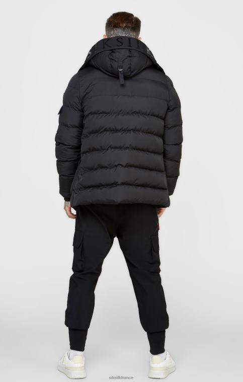 Hommes vêtements 6B8NV480 SikSilk parka noire