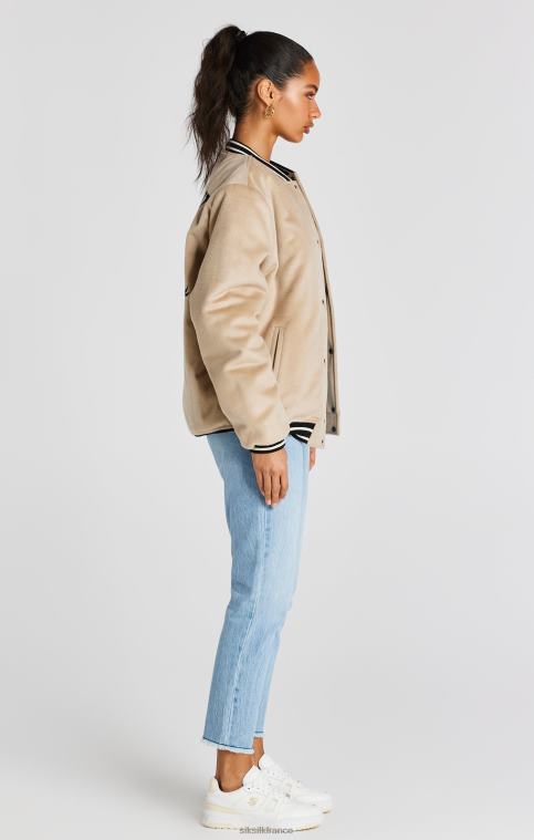 Hommes vêtements 6B8NV486 SikSilk veste universitaire écru anniversaire