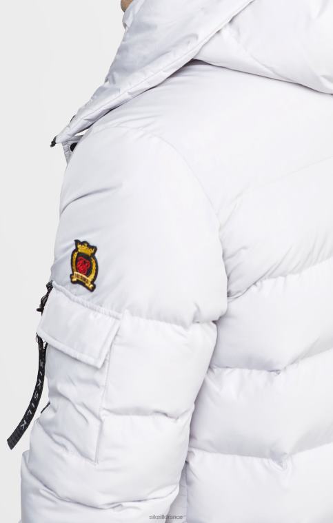 Hommes vêtements 6B8NV487 SikSilk parka grise