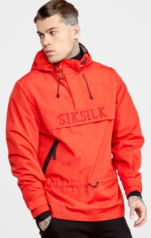 Hommes vêtements 6B8NV489 SikSilk veste rouge