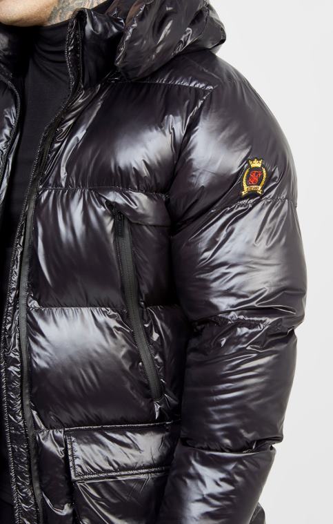 Hommes vêtements 6B8NV497 SikSilk manteau de manager noir